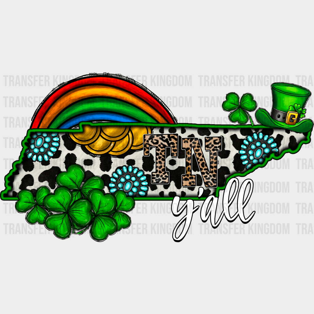 St. Patrick's Day Design - DTF heat transfer - Transfer Kingdom