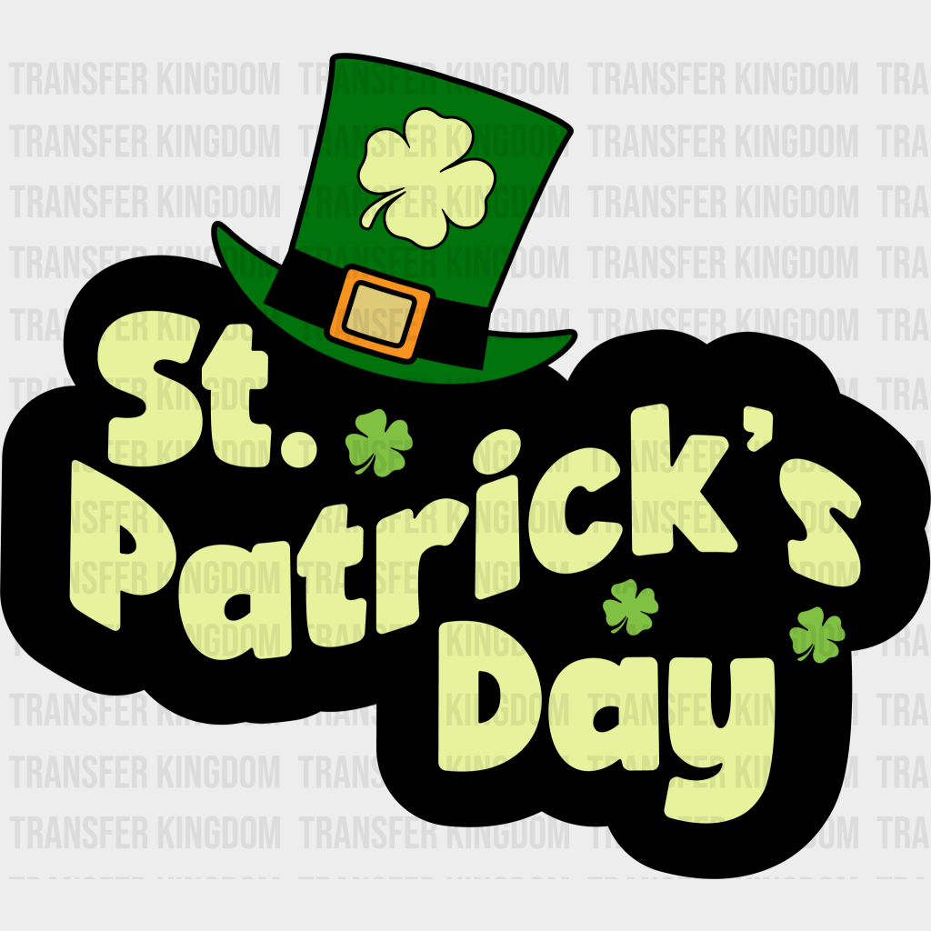 St. Patrick's Day Design - DTF heat transfer - Transfer Kingdom
