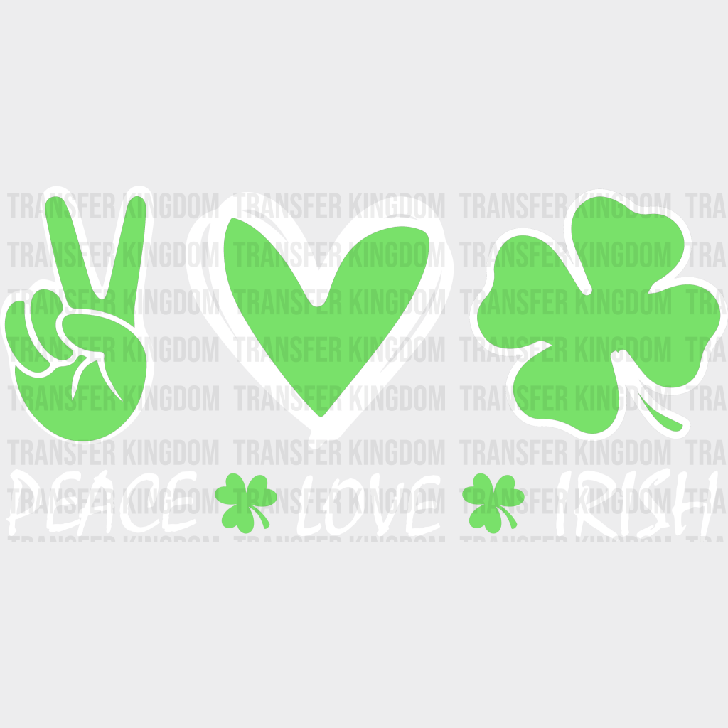 St. Patrick's Day Design - DTF heat transfer - Transfer Kingdom