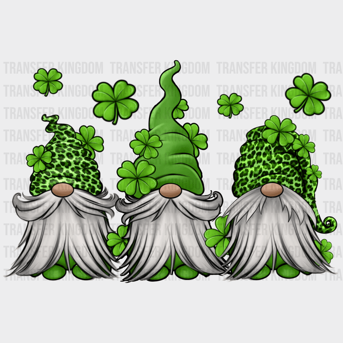 St. Patrick's Day Gnome Design - DTF heat transfer