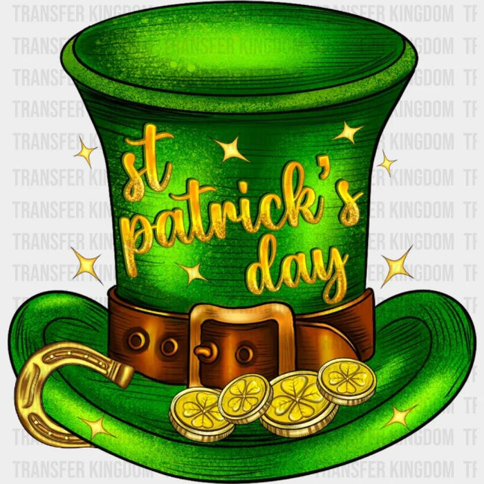 St. Patrick's Day Hat Design - DTF heat transfer