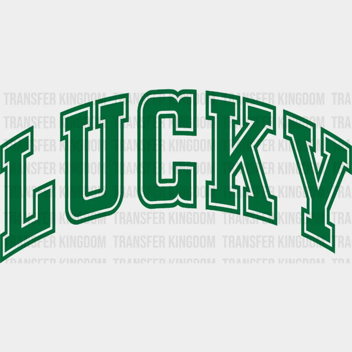 St. Patrick's Day Lucky Design - DTF heat transfer