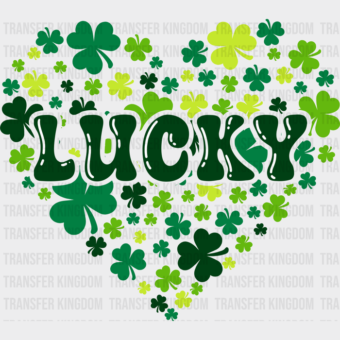 St. Patrick's Day Lucky Design - DTF heat transfer