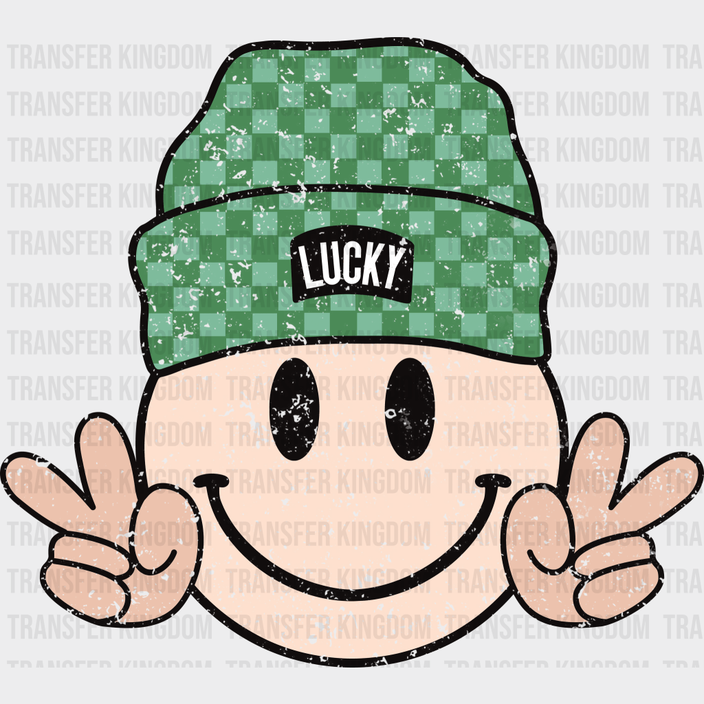 St. Patrick's Day Smiley Design - DTF heat transfer - Transfer Kingdom