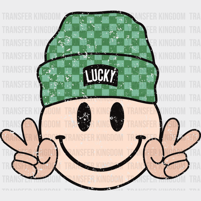 St. Patrick's Day Smiley Design - DTF heat transfer
