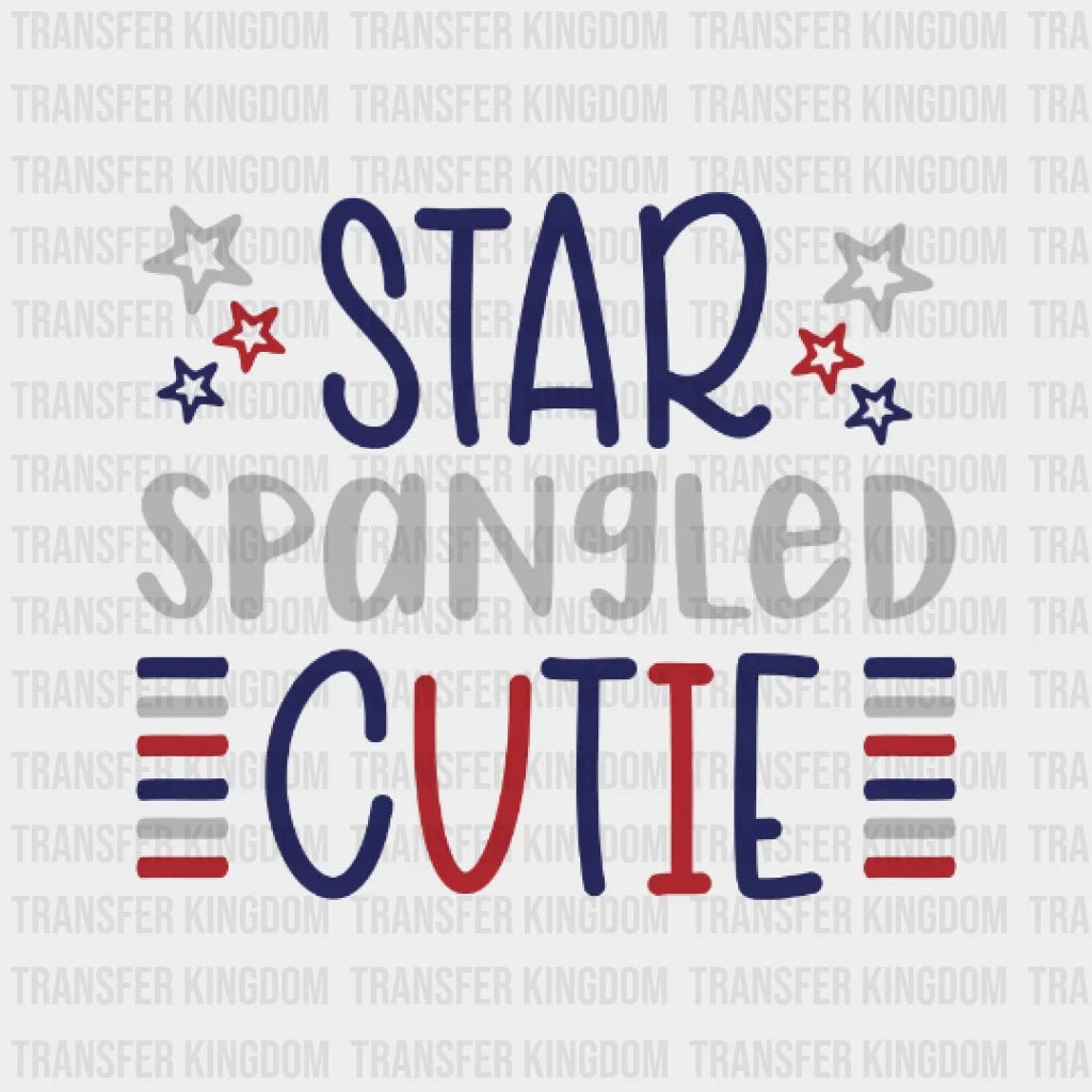 Star Spangled Cutie Dtf Transfer