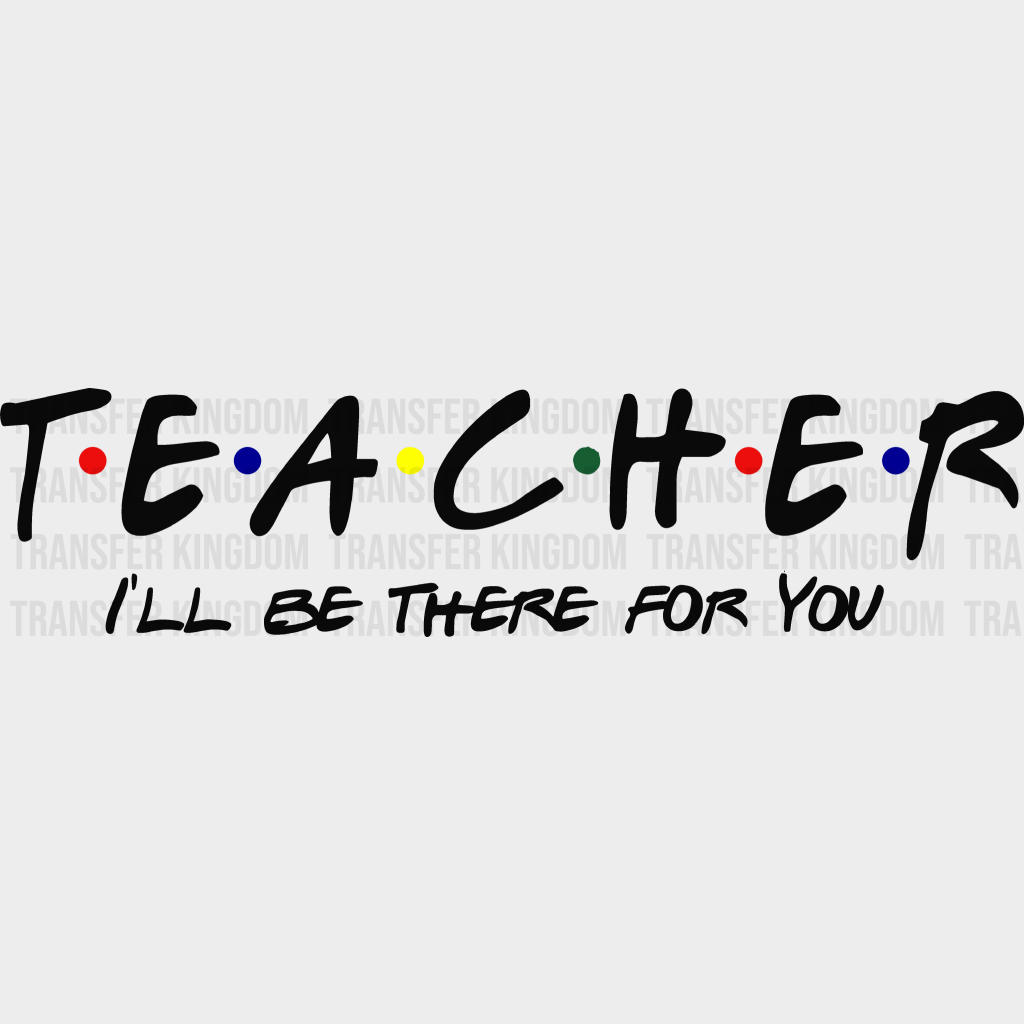 T.E.A.C.H.E.R 100 Days Of School Design - DTF heat transfer - Transfer Kingdom