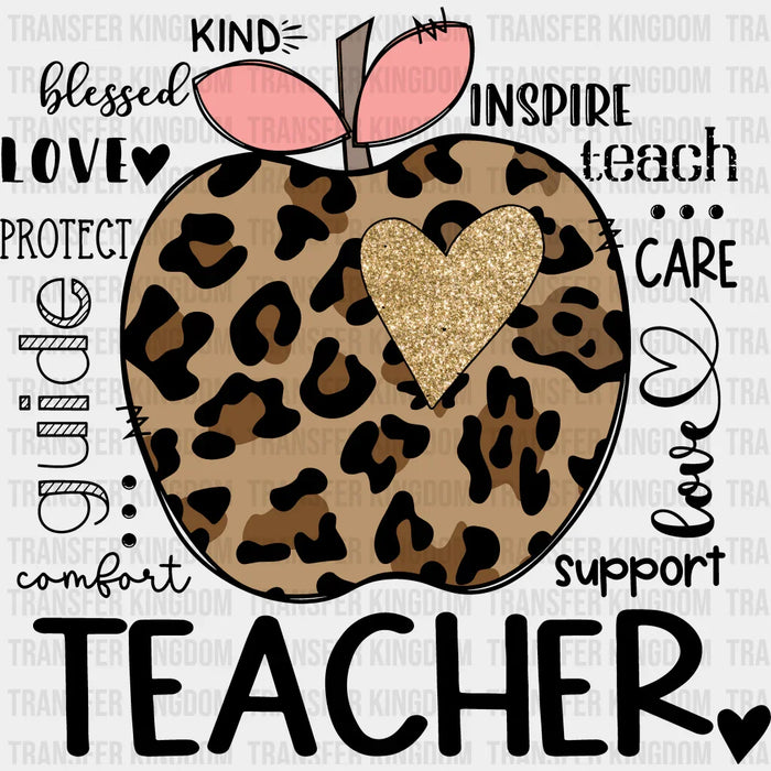 Teacher 100 Days School Design - DTF heat transfer