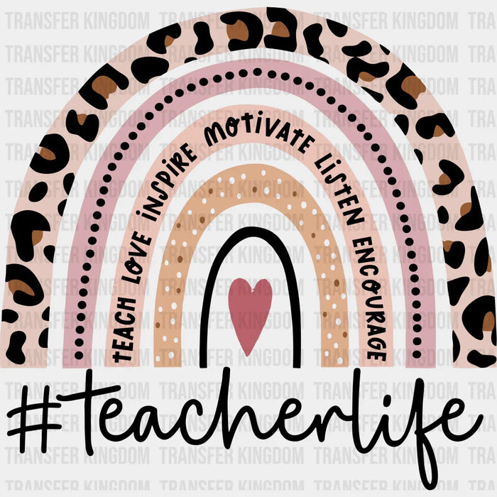 TeacherLife 100 Days Of School Design - DTF heat transfer