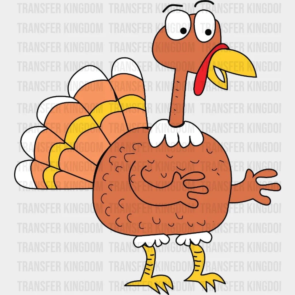 Thanksgiving Turkey Design - Dtf Heat Transfer