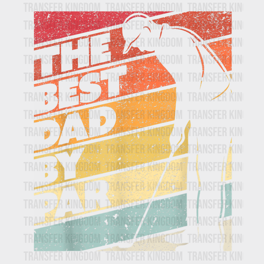 The Best Dad By Par Golf Lover Design - DTF heat transfer - Transfer Kingdom