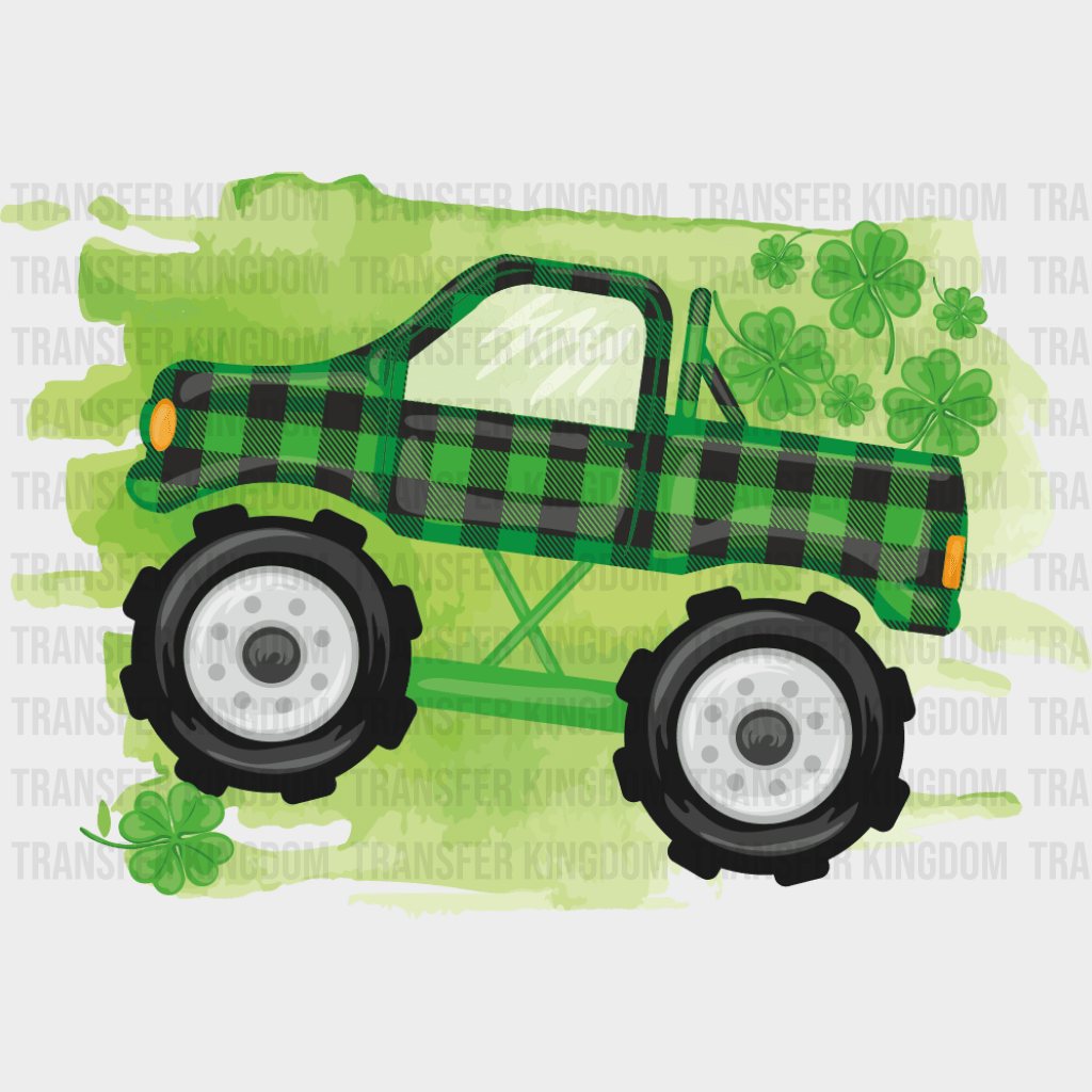 Truck St. Patrick's Day Design - DTF heat transfer - Transfer Kingdom