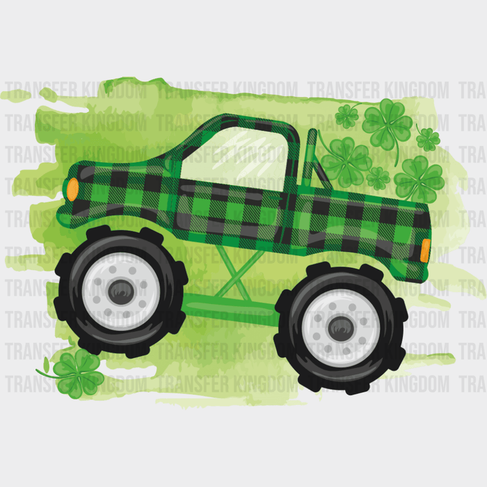 Truck St. Patrick's Day Design - DTF heat transfer