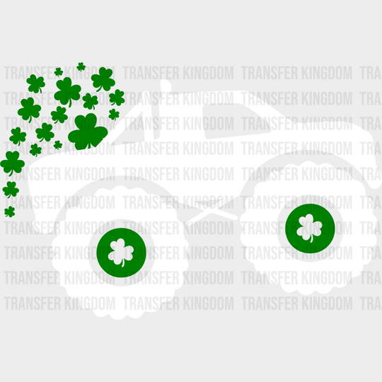 Truck St. Patrick's Day Design - DTF heat transfer - Transfer Kingdom
