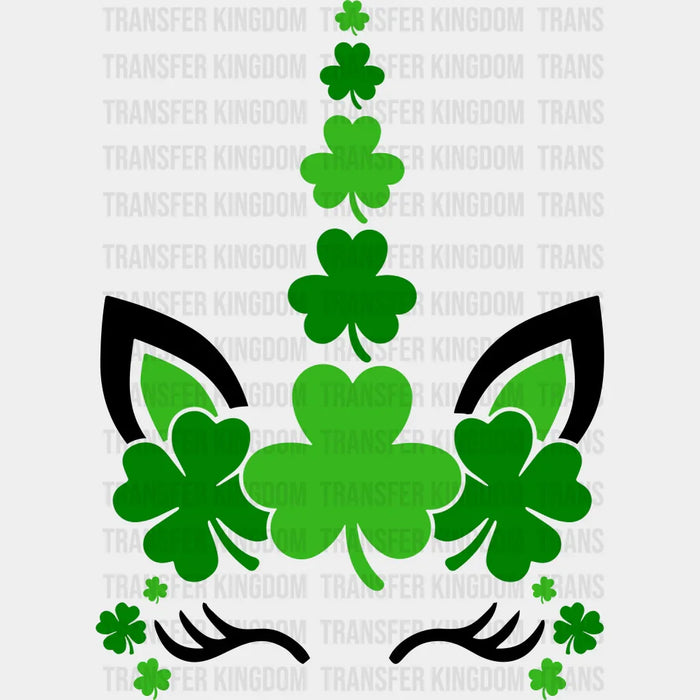 Unicorn St. Patrick's Day Design - DTF heat transfer
