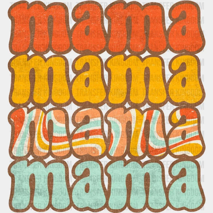 Vintage Mama - Mothers Day  - Funny Mom - Cool Mom - Design - DTF heat transfer