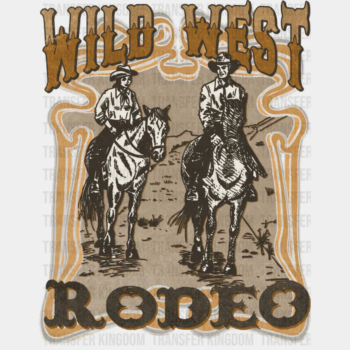 Wild West Rodeo - Rodeo Houston DTF Transfer