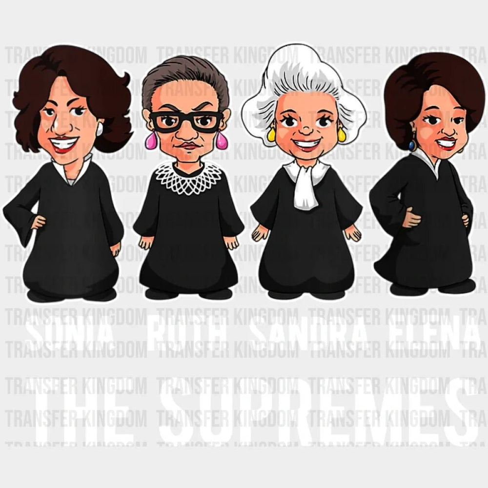 Woman The Supremes Rbg Design - Dtf Heat Transfer